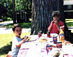 Ben Dorrough; Nick Cronin; Congregational Church Picnic; Family Friends